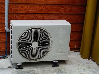 Ductless Heat Pump Outdoor Condenser Installation