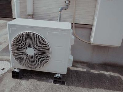 Newly Installed Ductless Mini Split System Outdoor Unit